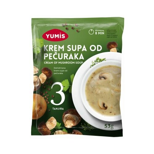 Yumis krem supa od pečuraka 53g kesica Cene
