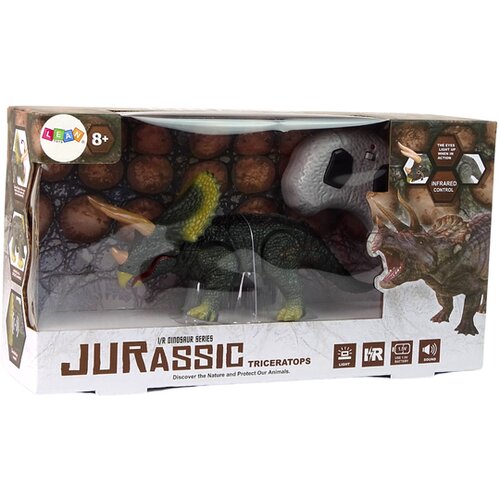 Lean_Toys Daljinsko voden dinozaver triceratops, (20405461) Cene
