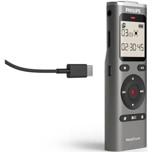 Philips Diktafon DVT1170 Mono,8GB,LCD 2x AAA,siva,USP C,USB 2.0 Cene