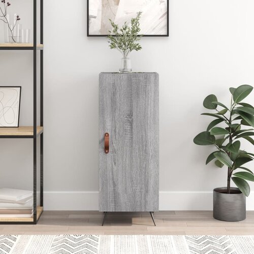 vidaXL Komoda boja hrasta sonome 34 5x34x90 cm od konstruiranog drva Cijene