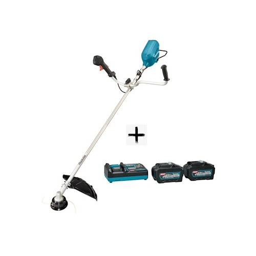 Makita akumulatorski trimer xgt 2x40V UR012GZ + starter set xgt (2 x 5Ah BL4050F + brzi punjač DC40RA) 1911V6-0 Cene