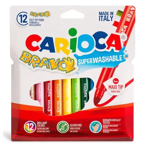 Carioca Maxi flomasteri u boji 12kom - Cene