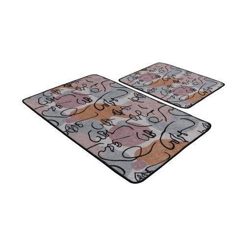  Centum - 84 multicolor bathmat set (2 pieces) Cene
