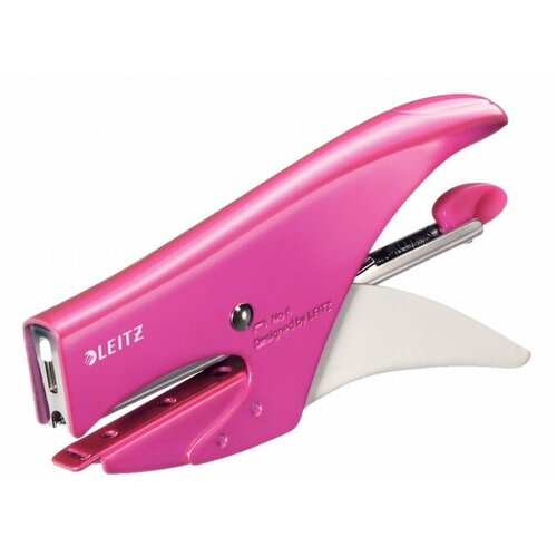 Esselte Leitz spenjač wow, do 15 listov, metalno roza 55472023 Cene