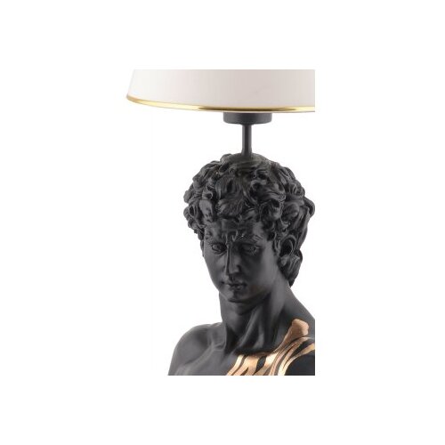 Opviq dawud - white whiteblackgold table lamp Cene