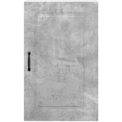 VidaXL Zidni kuhinjski ormarić s policom Betonski sivi 50 x 31 x 80 cm Slike