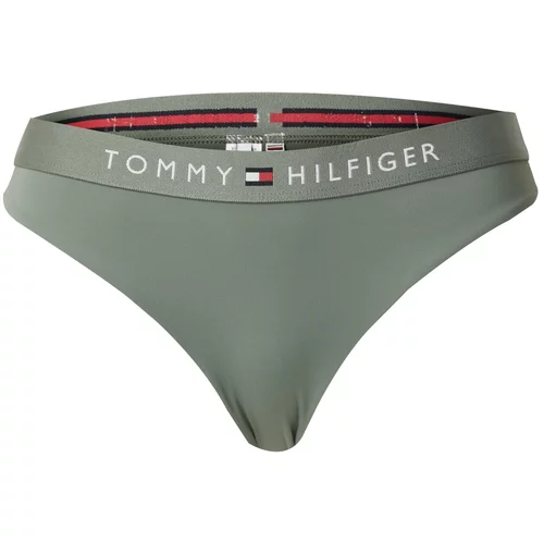 Tommy Hilfiger Underwear Bikini hlačke mornarska / zelena / rdeča / bela