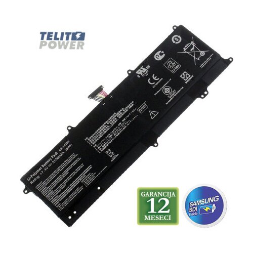 Asus baterija za laptop vivobook S200 S201 X202 series C21-X202 7.4V 38Wh ( 2178 ) Cene