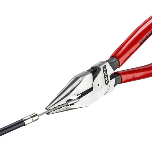 Knipex kombinovana &amp;scaron;pic kle&amp;scaron;ta 185mm, sa gumiranim ručkama (08 21 185) Slike