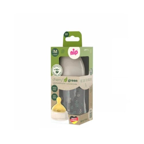 Nip green pp flašica bež 240ml 0m+, m protok ( A089064 ) Cene