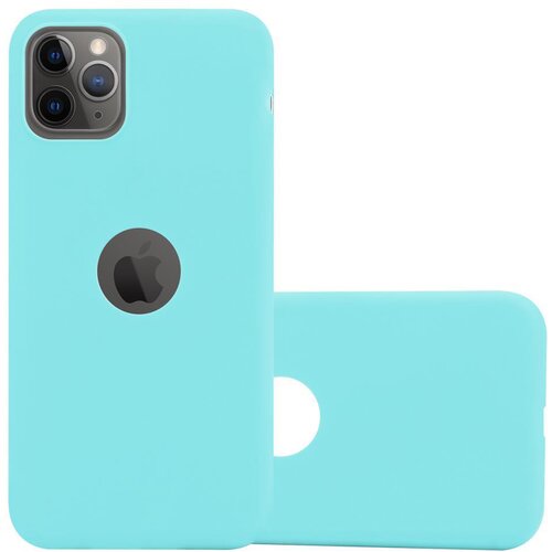 Cadorabo Ohi&amp;scaron;je, združljiv z Apple v Candy Blue - Za&amp;scaron;čitni pokrov iz fleksibilnega silikona TPU, (20570835) Slike