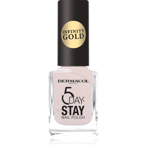 Dermacol Infinity 5 Day Stay dolgoobstojen lak za nohte odtenek 62 Shimmer 11 ml