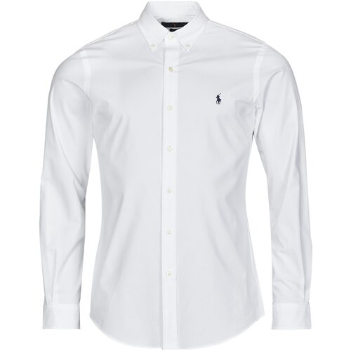 Polo Ralph Lauren Srajce z dolgimi rokavi ZSC11B Bela Slike