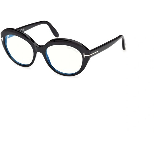Tom Ford Ženski okvir za dioptrijske naočare Blue block 0FT6095-B 154, Crni Cene