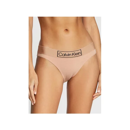 Calvin Klein Underwear Klasične spodnje hlačke 000QF6775E Bež