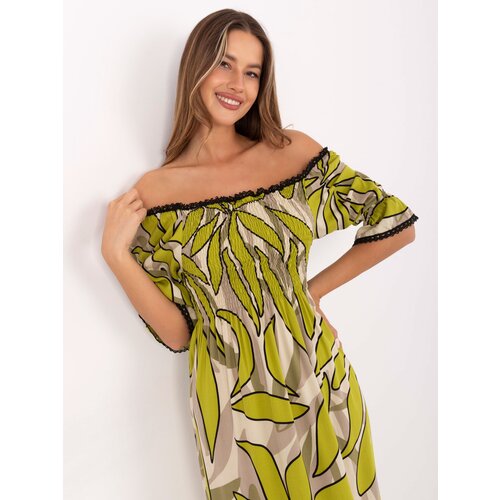 LAKERTA Dress-LK-SK-510095.89-khaki Slike