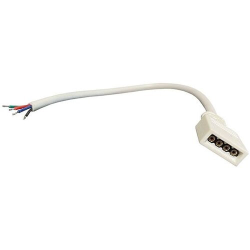 Xled 4 pins female 15cm white ( SUN-E19W ) Slike