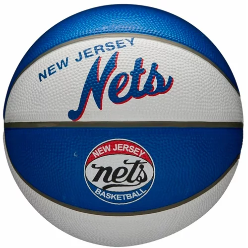 Wilson nba team retro brooklyn nets mini ball wtb3200xbbro