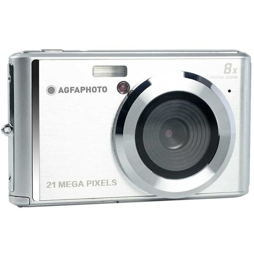 Agfaphoto Realishot DC5200 digitalni fotoaparat 21 MP, srebrni Slike