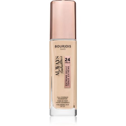 Bourjois always fabulous 24H SPF20 dugotrajana podloga za fantastični izgled 30 ml nijansa 120 light ivory Slike