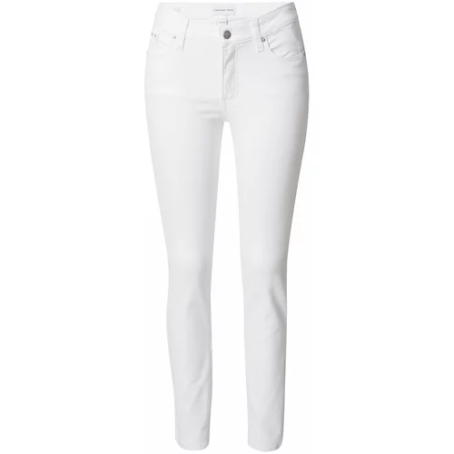 Calvin Klein Jeans Traperice bijela