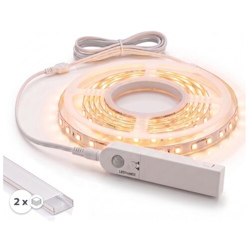  Komplet 1x LED traka sa senzorom FLEX LED/3,6W/4xAA 2 m + 2x ugradni profil 1 m Slike