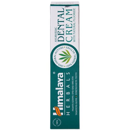 Himalaya Herbals Oral Care Ayurvedic Dental Cream zeli&amp;scaron;čna zobna pasta s fluoridom me&amp;scaron;anica barv 100 g Slike