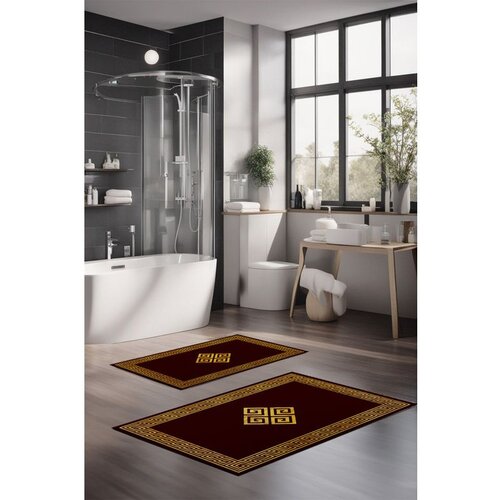  CT-5075 multicolor bathmat set (2 pieces) Cene