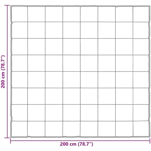  Zimska pokrivača Crna 200 x 200 cm Saten i mikrovlakna Slike