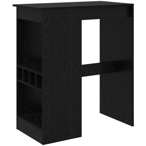  Stol za bar Crni hrast 90 x 47.5 x 103.5 cm Konstruirano drvo Slike