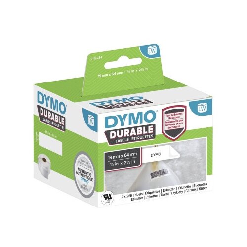 Dymo LabelWriter&amp;trade; Durable Labels - 19 x 64mm Slike
