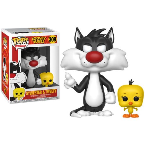 Funko bobble figure looney tunes pop! - sylvester & tweety Cene
