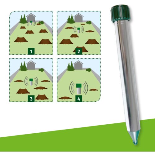 Windhager Uređaj za tjeranje glodavaca (Učinkovitost: 800 m&amp;sup2;) Slike