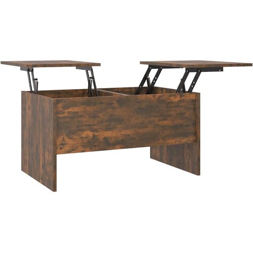  Stolić za kavu boja hrasta 80x50x42,5 cm konstruirano drvo Slike