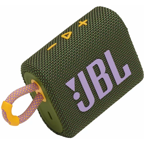 Jbl Prenosni zvočnik GO 3, Bluetooth, zelen
