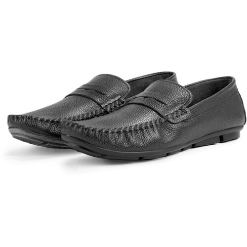 Ducavelli Artsy Genuine Leather Men's Casual Shoes, Rog Loafers. Slike