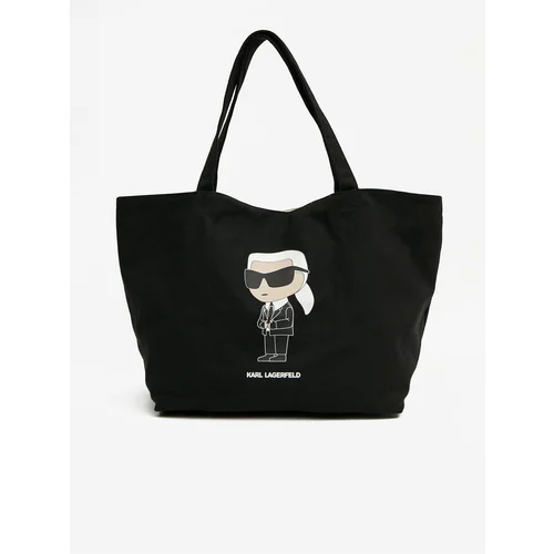 Karl Lagerfeld Black Ladies Shopper Ikonik - Women