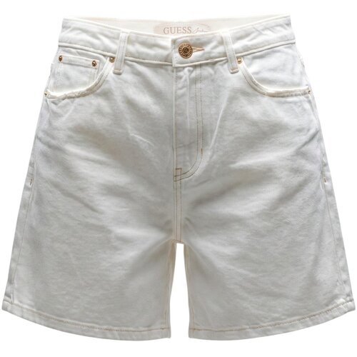 Guess Kratke hlače & Bermuda SUPER RELAXED SHORT W6GD1A D0704 Bela Cene