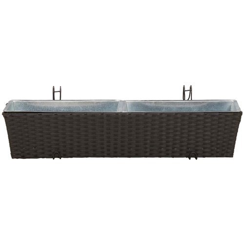  Ograda 2 pcs 80 x 17 x 17 cm Metal Slike