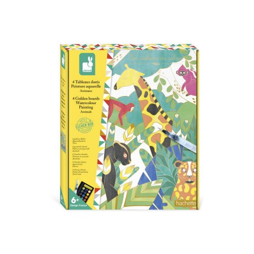 Janod Kreativni set Akvarelne slike Životinje Cene