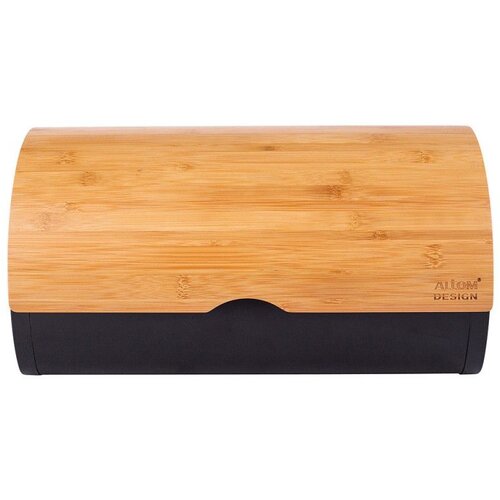 Altom design posuda za kruh s bambusovim poklopcem crna 38x24x20 cm - 020401752 Cijene
