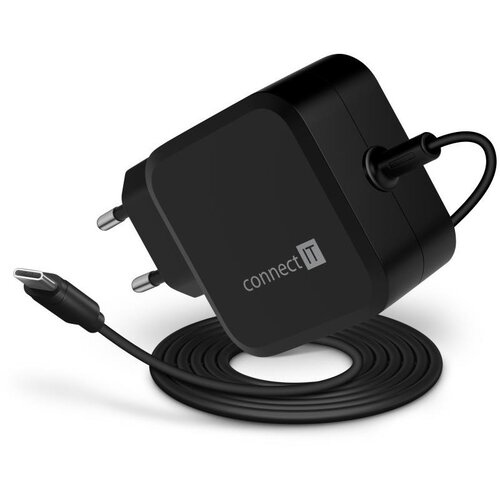 Connect IT CNP-1660-BK - Univerzalni USB-C adapter za napajanje laptopova 67W Cene