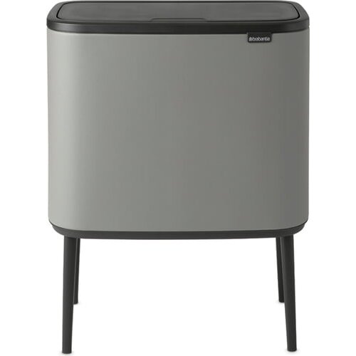 Brabantia Bo Touch Bin 11+23 litrov z dvema vložkoma iz umetne mase - Mineral Concrete Grey Cene