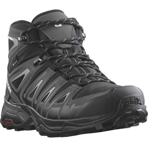 Salomon Muške poluvisoke planinarske cipele X-ULTRA 4 MID WIDE GORE-TEX Crna Cene