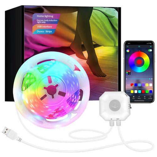  RGB LED traka sa senzorom 3m Cene