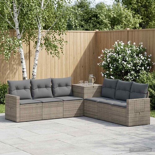  Set sofe 7 kom. Siva i tamno siva 234 x 234 x 85 cm Cene