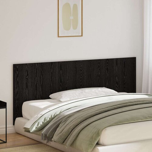  Uzglavlje kreveta Crna hrastovina 200x1 5x80 cm inženjerski drvo Cijene