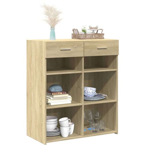 vidaXL Komoda boja hrasta sonome 80x42,5x93 cm od konstruiranog drva Cene