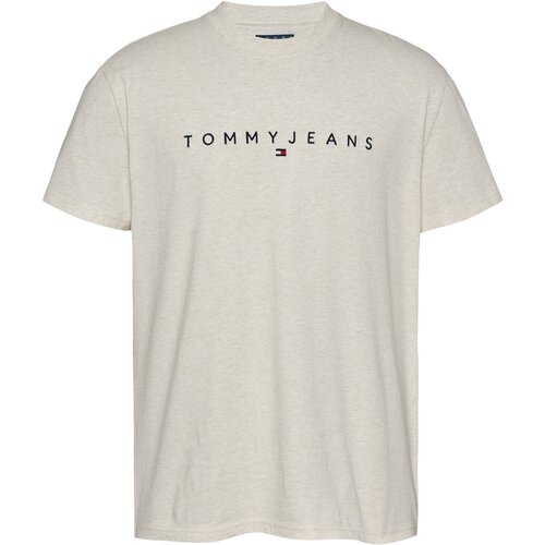 Tommy Jeans Majica boja pijeska / mornarsko plava Slike