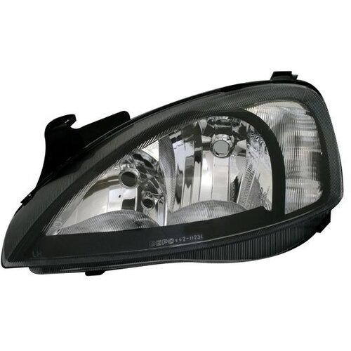 Oem Kristalni farovi Angel Eyes Opel corsa C (01-06), Crni Cene
